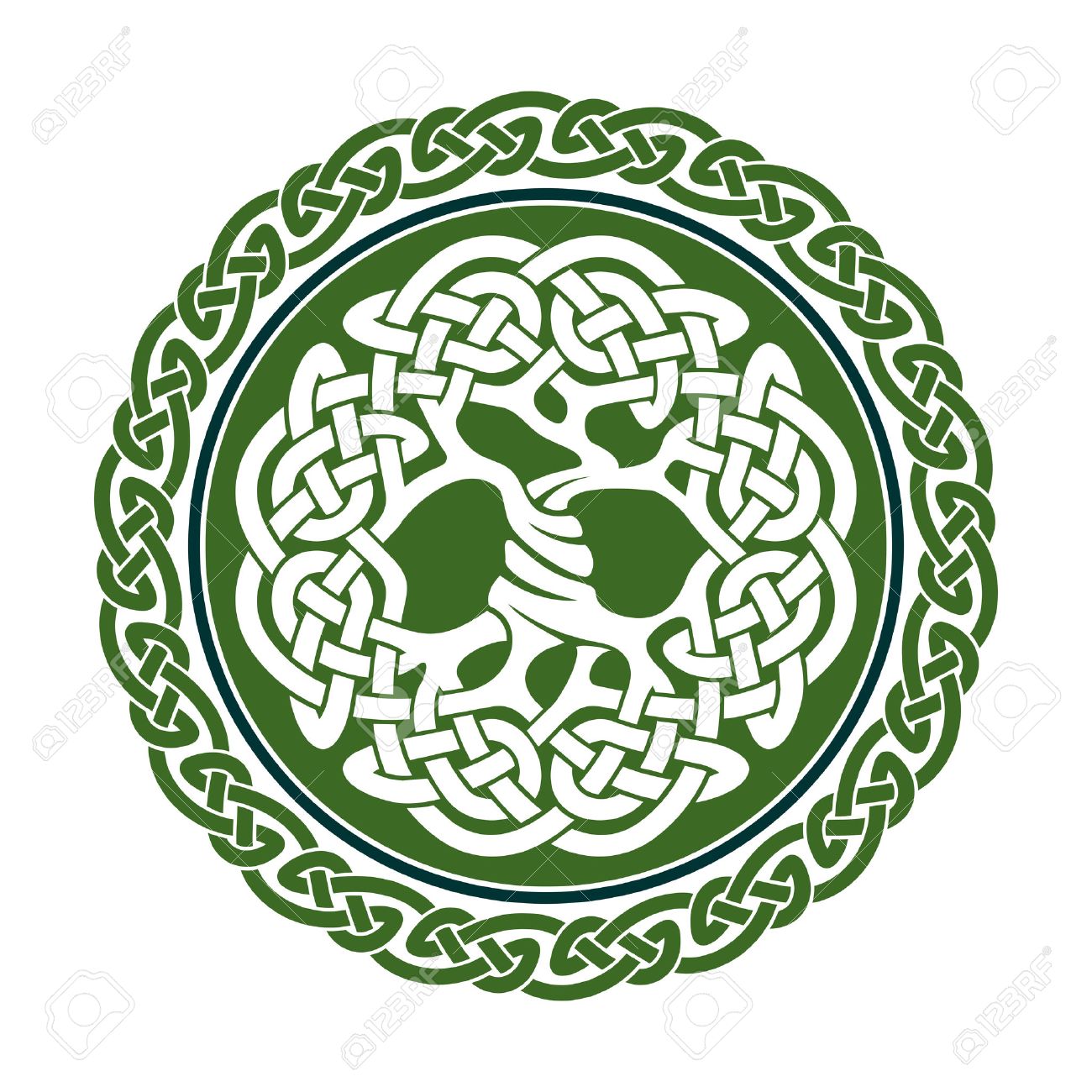 1300x1300 Illustration Of Celtic Tree Of Life, Vector Illustration Royalty