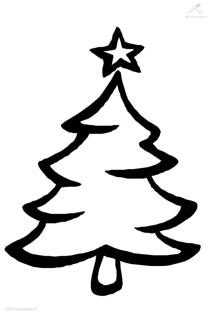 726x1093 Christmas Tree Outline Clipart