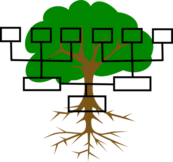 600x563 Free Family Tree Clipart Image
