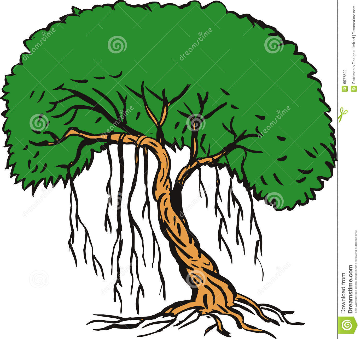 1382x1300 Tree Outline Clipart
