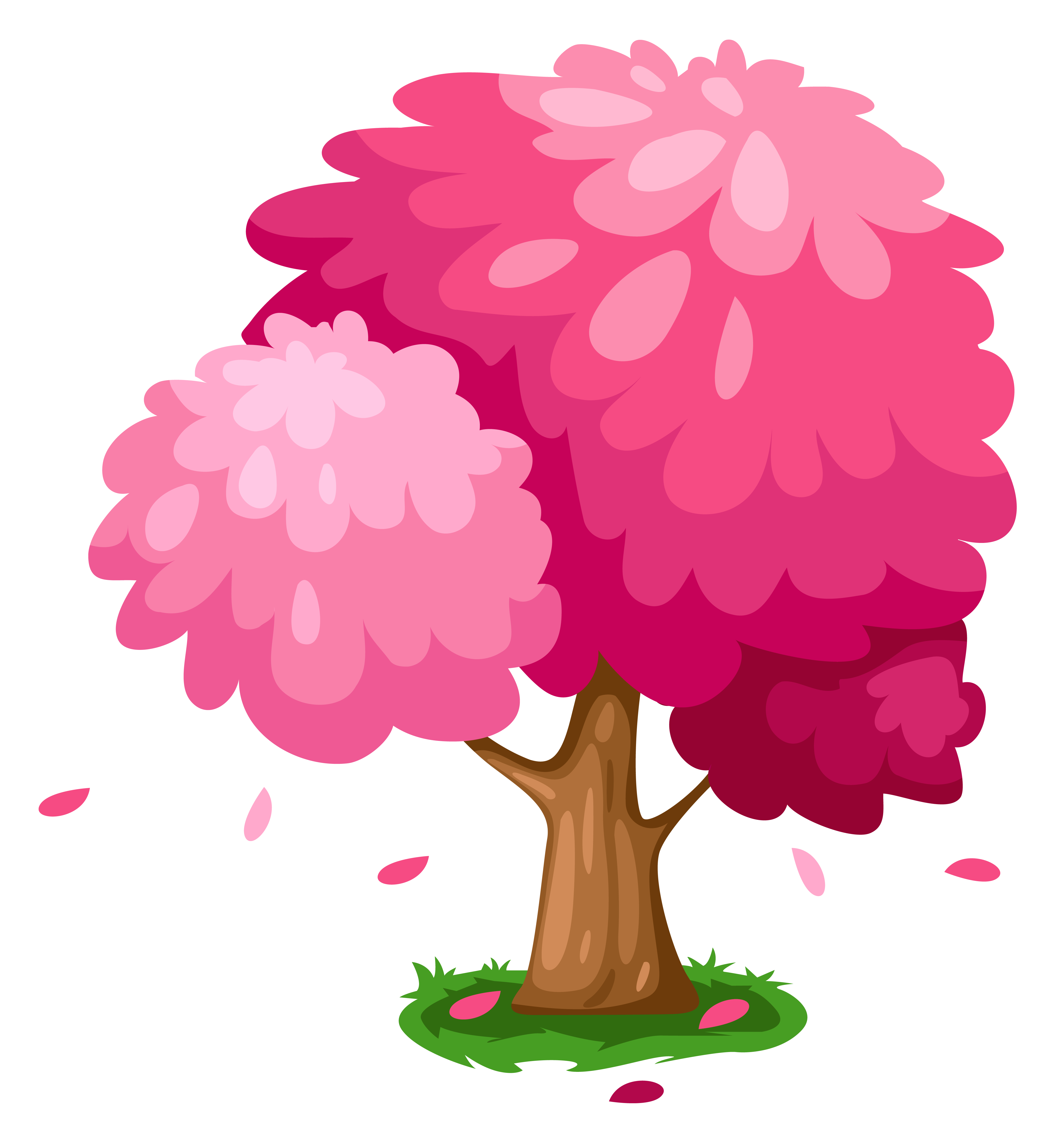 4408x4714 Top 87 Trees Clip Art