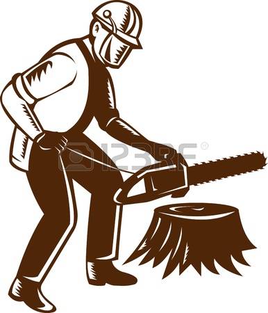 386x450 Clipart Tree Cutting
