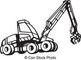 264x194 Machine Clipart Tree Cutting