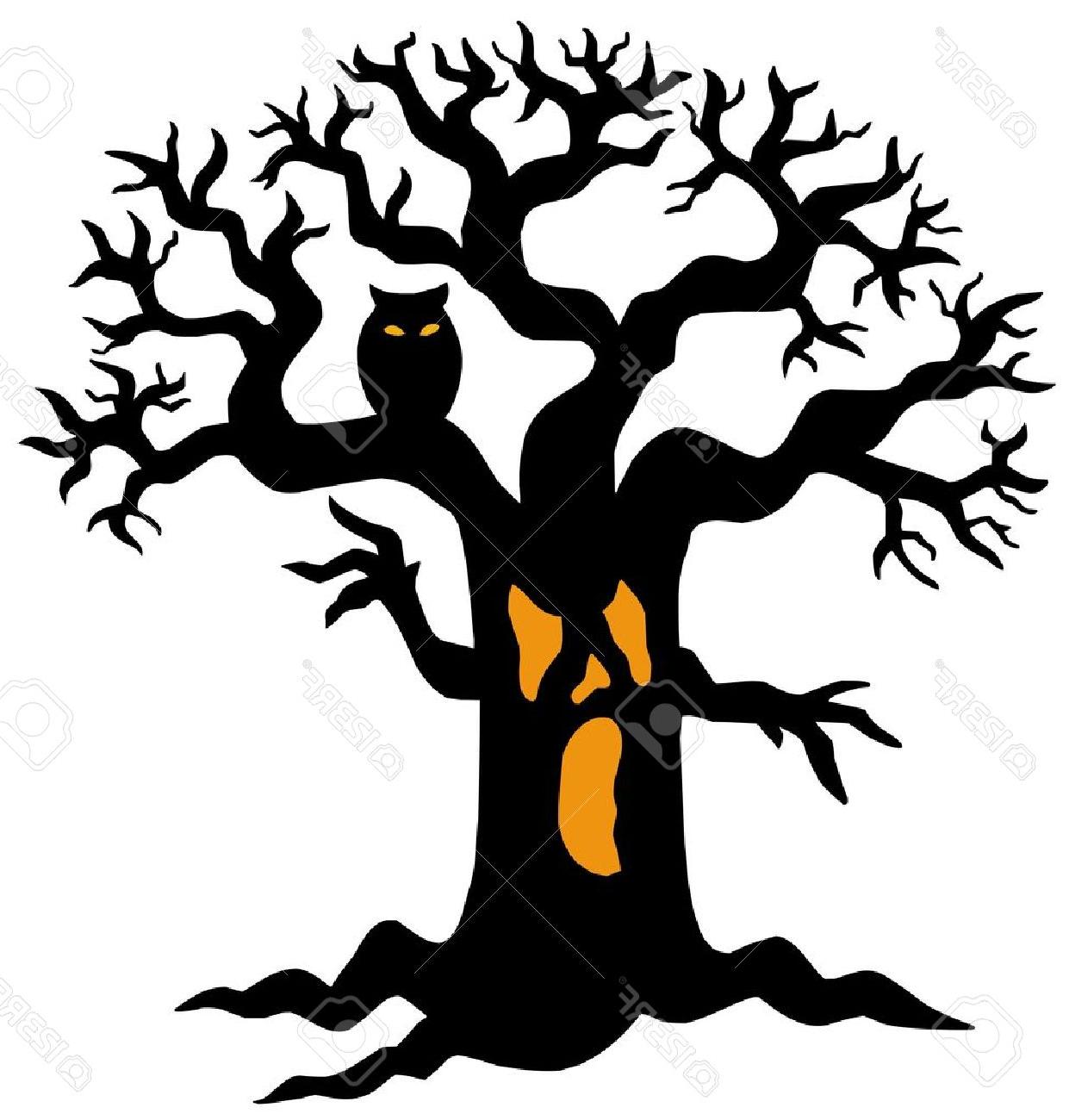 1241x1300 Top 10 Tree Silhouette Halloween Pictures