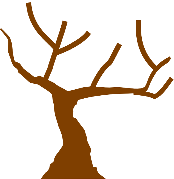 582x599 Tree Trunk Clipart