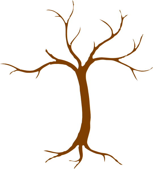 540x595 Tree Trunk Clipart