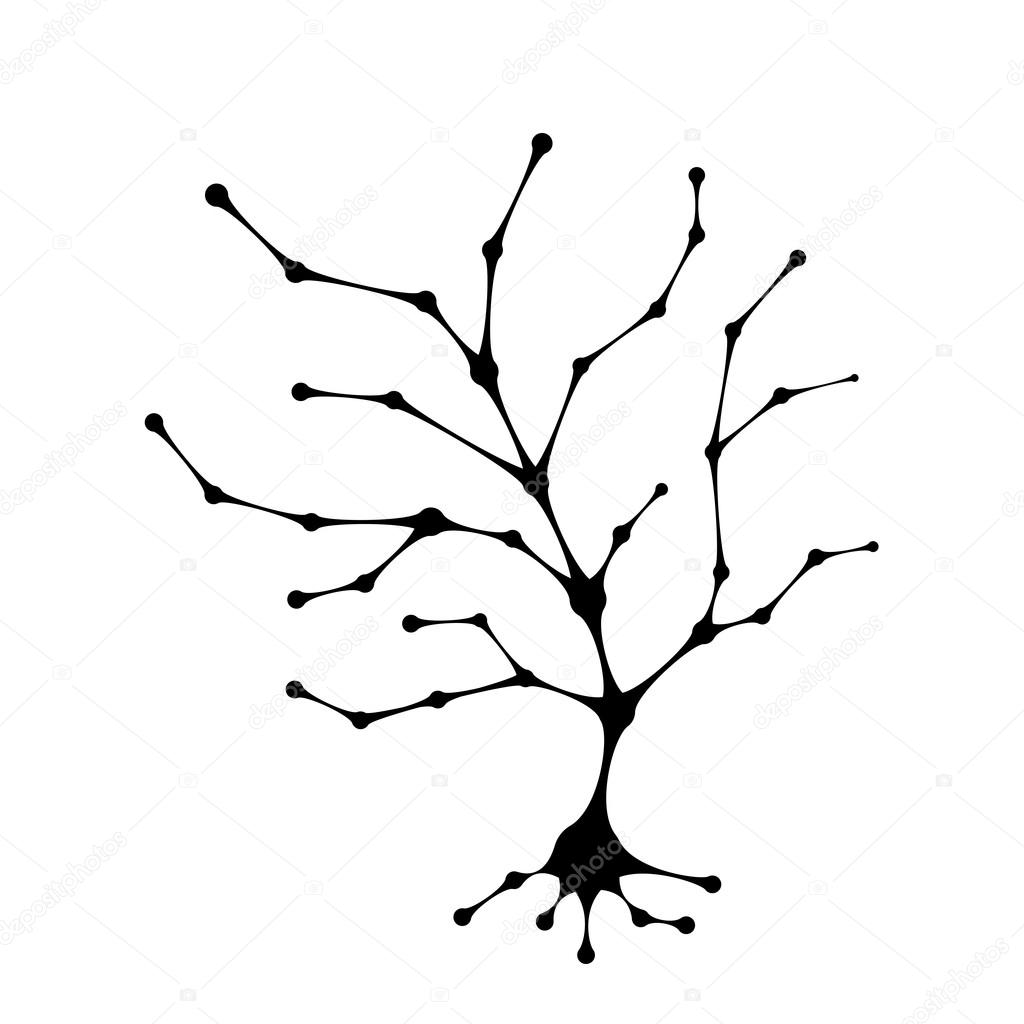 1024x1024 Abstract Tree Trunk For Your Design Stock Vector Kudryashka