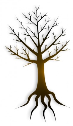 246x425 Tree Trunk Vector Clip Art Free Vector Free Download