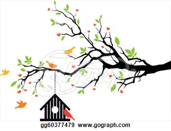 350x268 Bird Clipart Tree