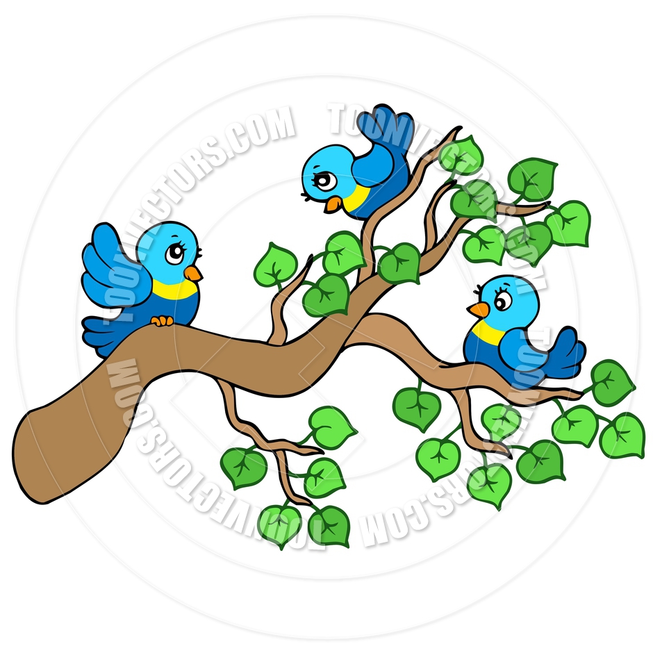 940x940 Clipart Birds In A Tree
