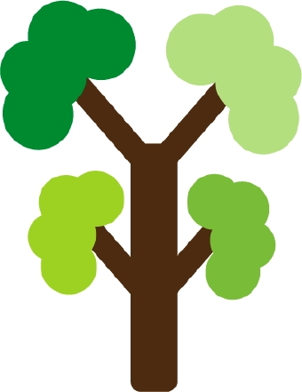 340x441 Tree With Tree Branches Clipart