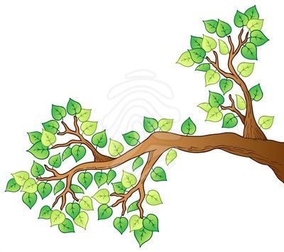 400x355 Tree Clipart Branch