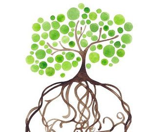 340x270 Best Tree With Roots Drawing Ideas Nature