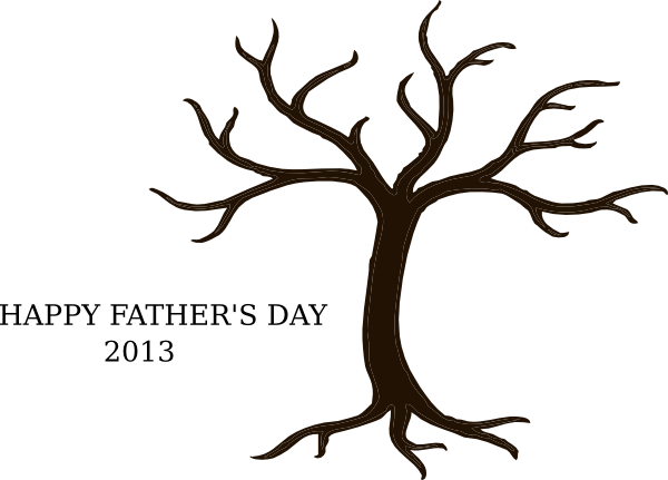 600x431 Tree Without Branches Clip Art