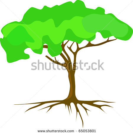 450x452 Tree Roots Clipart Black And White