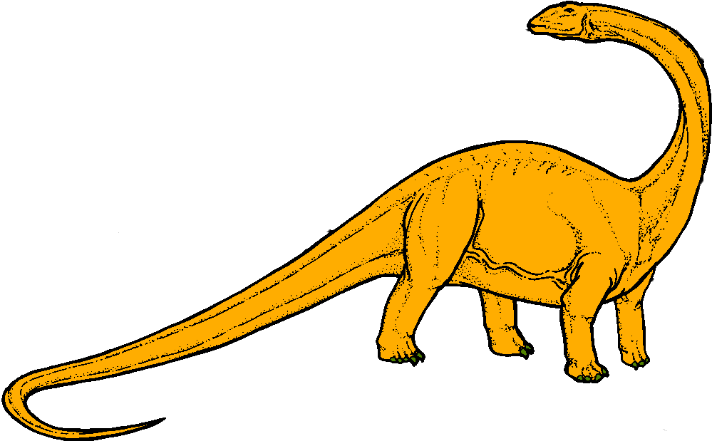 999x619 Orange Clipart T Rex