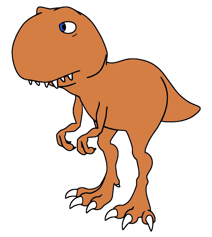 717x800 Tyrannosaurus Rex Clipart Cartoon