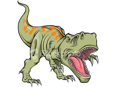 380x285 Tyrannosaurus Rex Clipart Velociraptor
