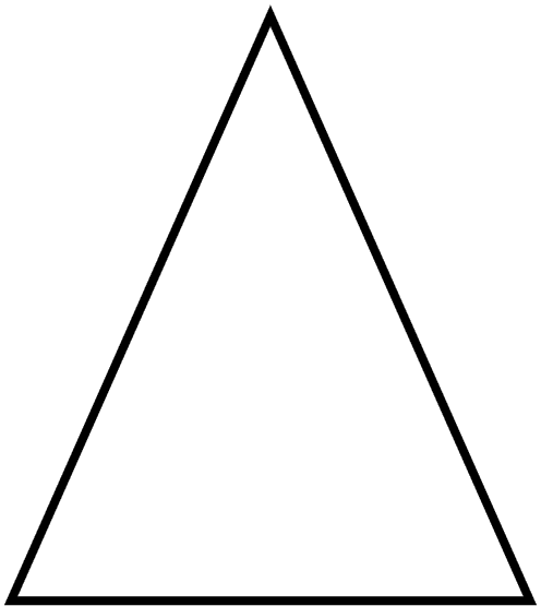 496x555 Triangle Pyramid Shape Clipart 2110687
