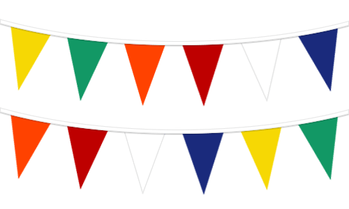 Triangle Flag Banner Clipart | Free download on ClipArtMag