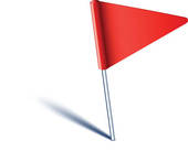 170x147 Triangle Flag Clip Art