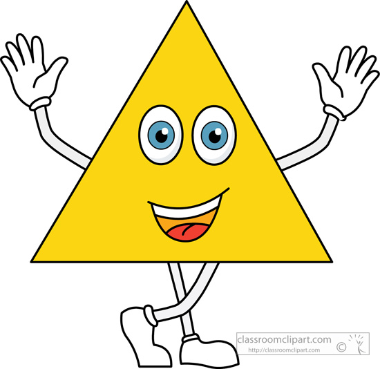 Triangle Shape Clipart Free download on ClipArtMag