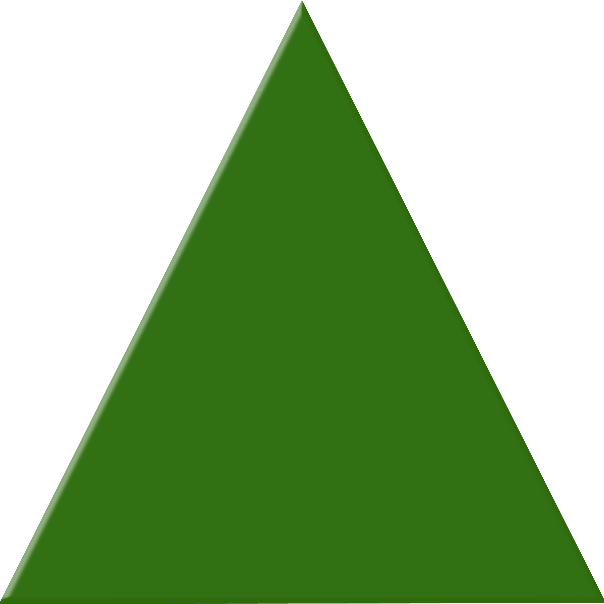 2400x2400 Green Triangle Clipart