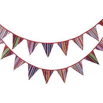 350x350 11 Feet Colorful Pennant Bunting String Banner Flags