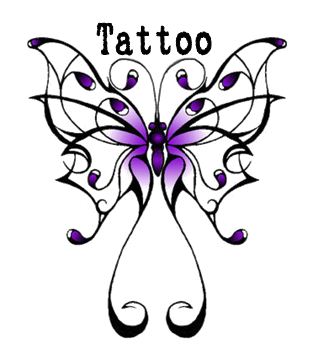 313x353 Tribal Edge Tattoo Clip Art