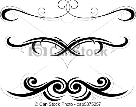 450x355 Decoration Clipart Tribal