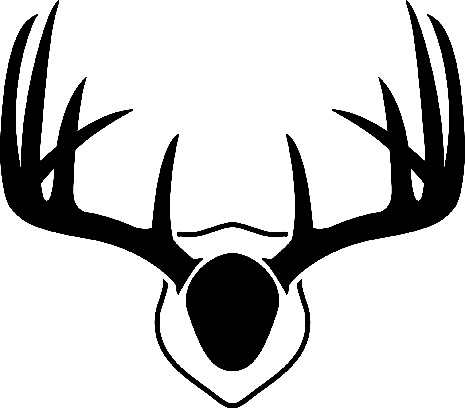 1979x1734 Deer Clipart Easy Draw