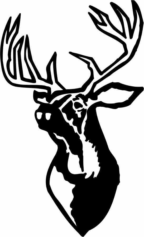 Tribal Deer Head Clipart | Free download on ClipArtMag