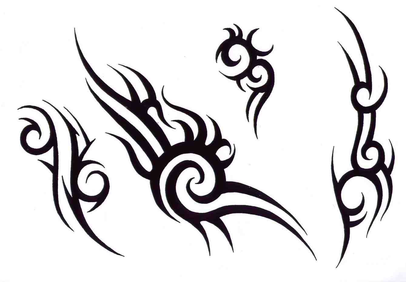 1339x928 Simple Cool Easy Tribal Drawings Bat Tattoo Design In Real Photo
