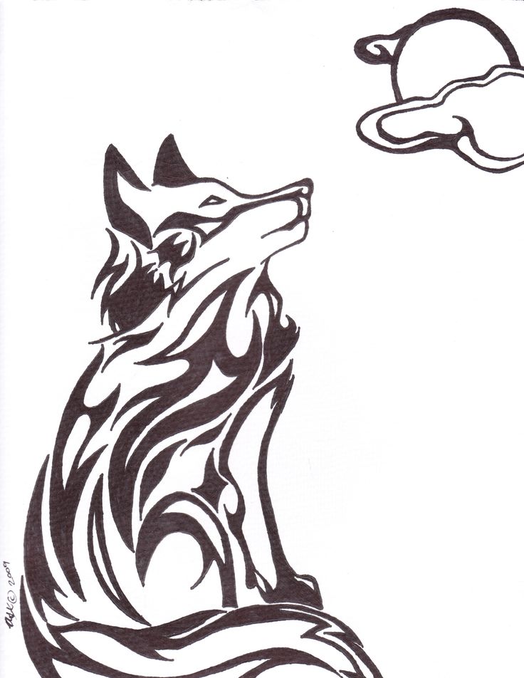 736x952 33 Best Tattoos For Men Tribal Wolf Sketches Images