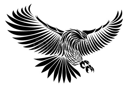 Tribal Eagle Wings | Free download on ClipArtMag