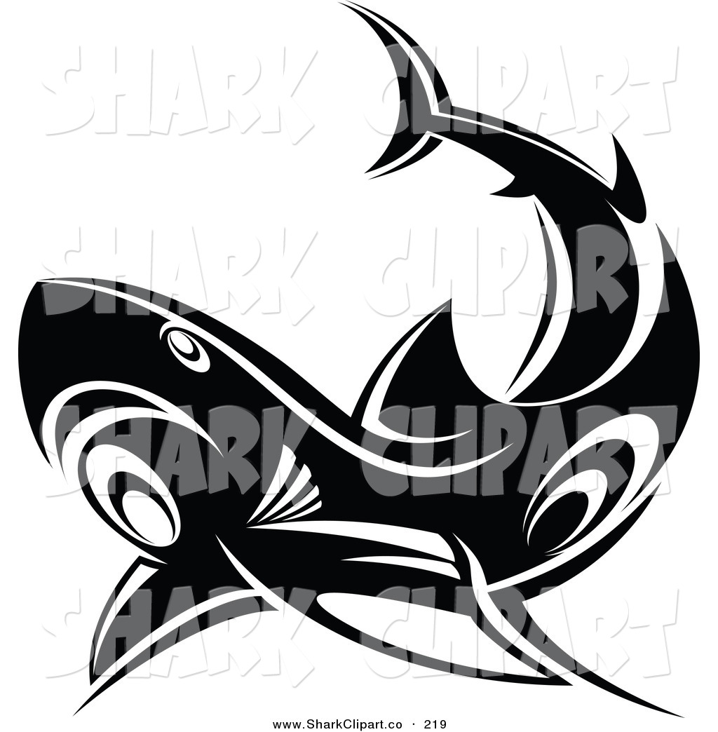 1024x1044 Shark Clipart Tribal