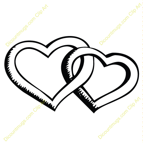 500x500 Hearts Clipart Two Heart