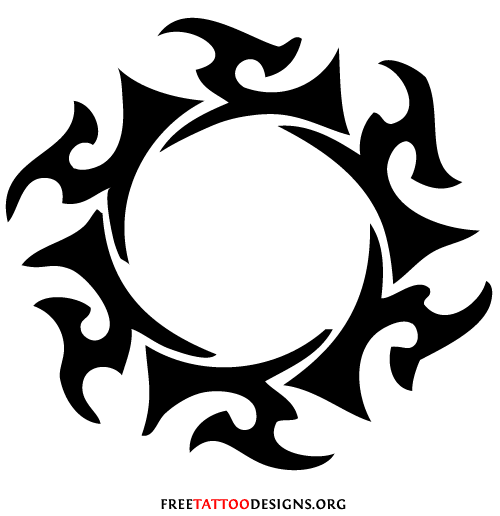 500x516 Tribal Clipart Symbol