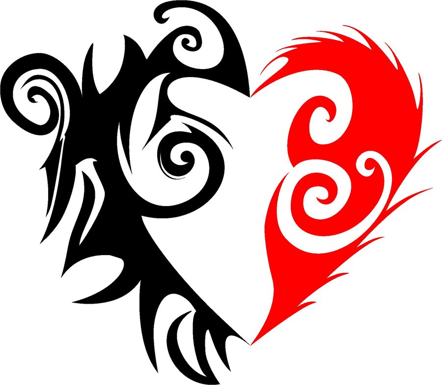 900x785 Tribal Heart By Romulo1995