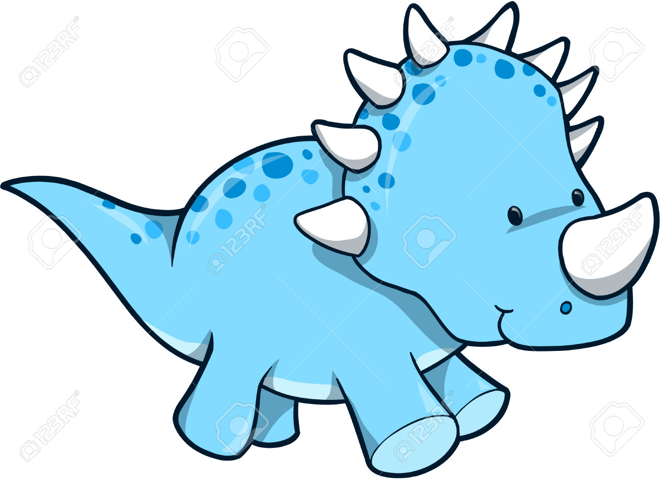 1300x943 Triceratops Clipart Extinct Animal