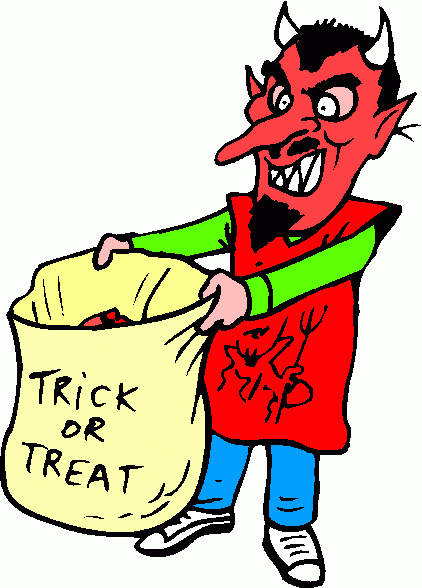 422x588 Best Trick Or Treat Clipart
