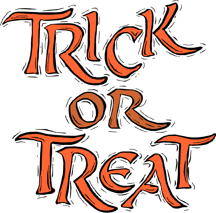 750x738 Trunk Or Treat Trick Or Treat Clipart 12