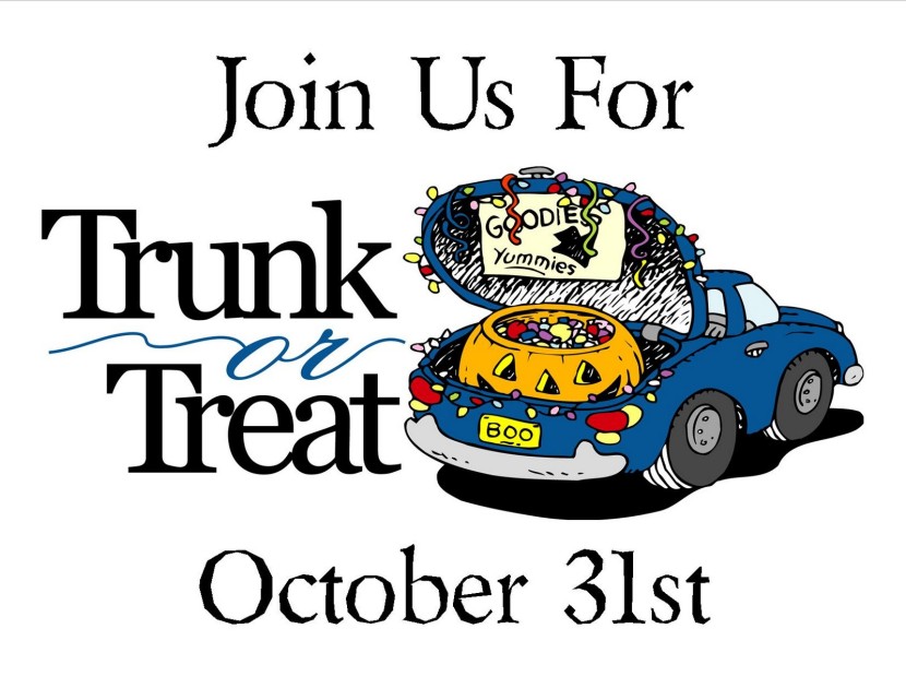 830x641 Best Trunk Or Treat Clipart