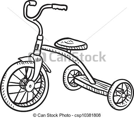450x397 Tricycle Clipart Children'S