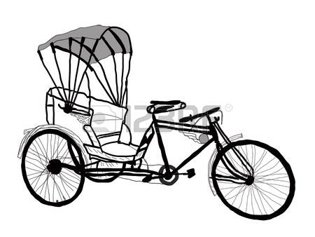 450x338 Tricycle Clipart Land Vehicle