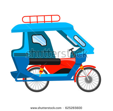 450x440 Tricycle Clipart Transportation