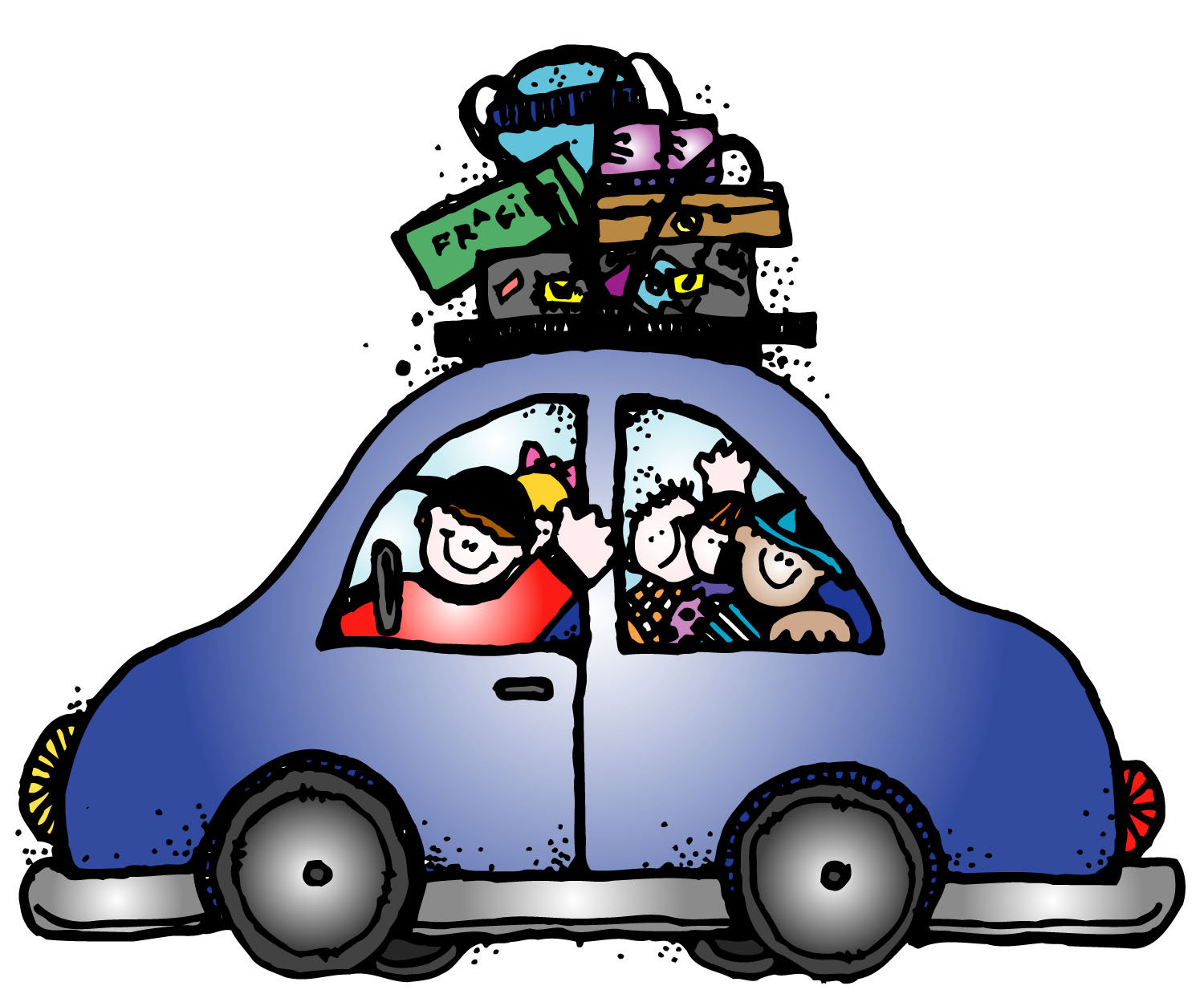1500x1239 Road Trip Clip Art