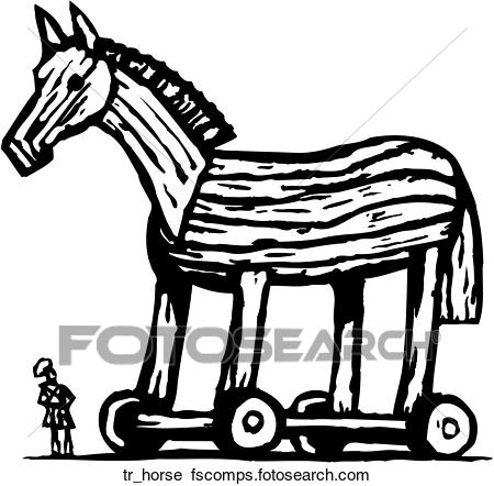 450x442 Clipart Of Trojan Horse Tr Horse
