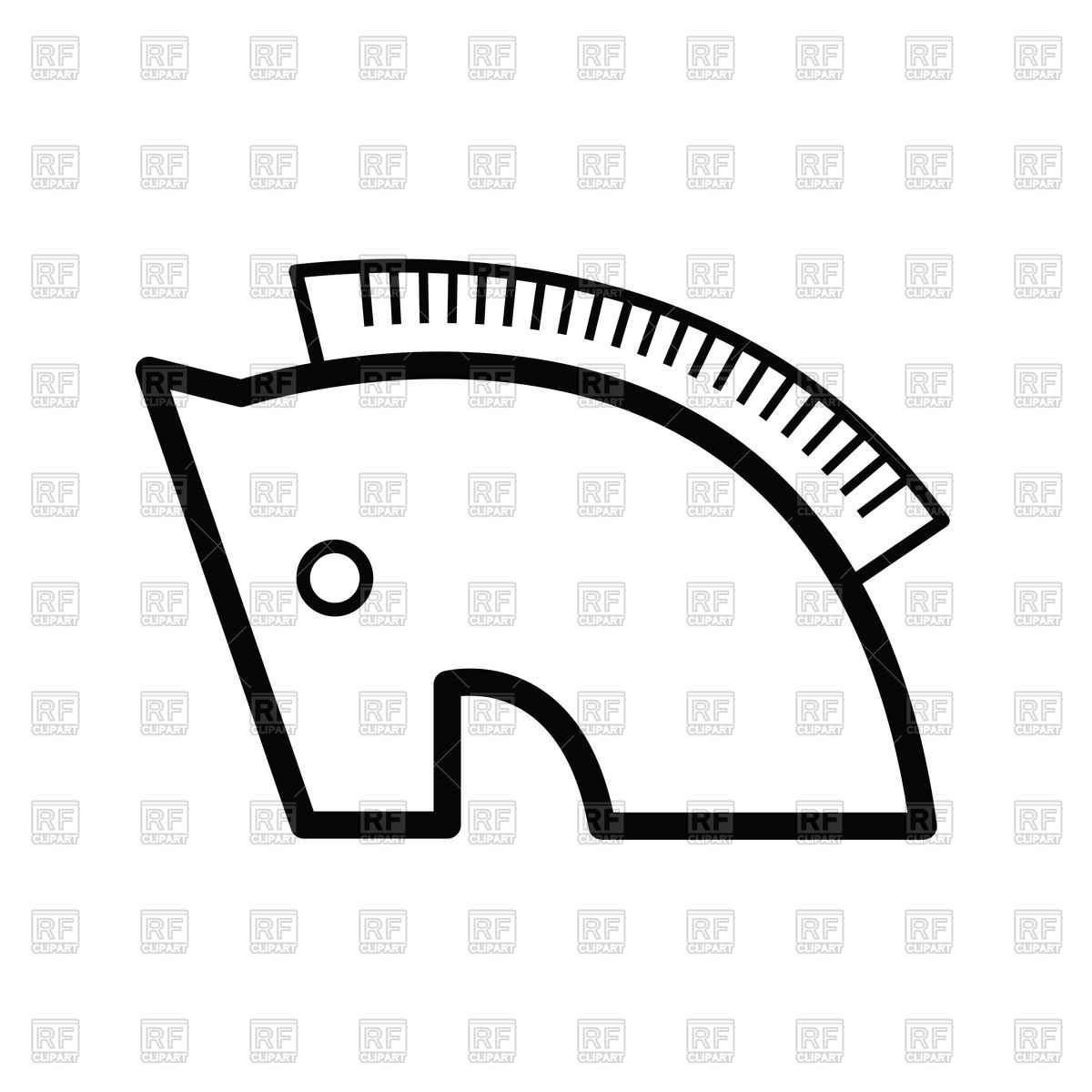 1200x1200 Trojan Horse Symbol Icon Line Royalty Free Vector Clip Art Image