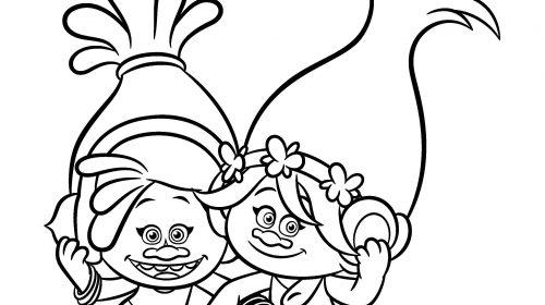 500x280 Unique Trolls Coloring Pages Coloring Pages Activities